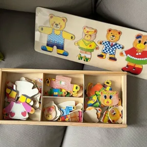 Received Wooden Dress Up Puzzle Set from customer M***e.