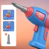 drilling toy, electric drill toy, toy drill set