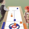 tabletop curling, table curling game, curling board game