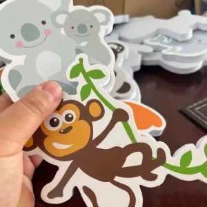 Received Foam Animal Bath Time Stickers from customer E****d.