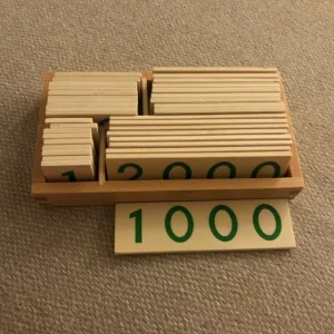 Received Wooden Numbers Card for Math Learning from customer L***e.