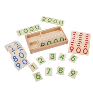 math teaching, numbers card