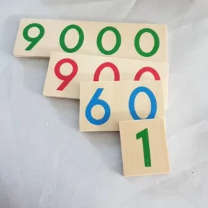 Received Wooden Numbers Card for Math Learning from customer T***e.