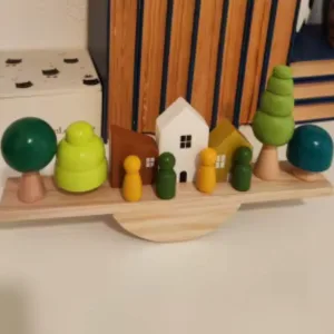 Received Montessori Stacking Toy Wooden Blocks from customer R***e.