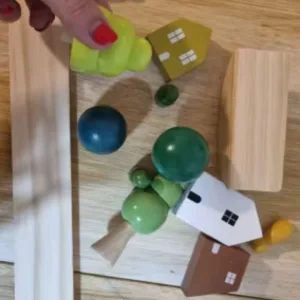 Received Montessori Stacking Toy Wooden Blocks from customer J***i.