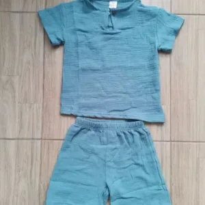 Received Children Cotton T-Shirt and Shorts Clothing Set from customer N******a.