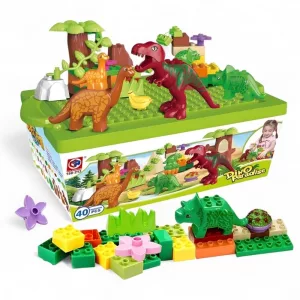 dinosaurs toy set, dinosaur building blocks