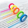 highlighter tape, transparent highlighter tape, colour highlighter tape