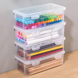 stationery box, storage containers, craft storage box, storage box, plastic storage boxes