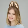 cute headband, kawaii headband, plush ear headband, ear headband, cat ears headband, bunny ears headband