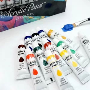 acrylic paint set, art supply kit, drawing kit