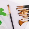 nylon painting brush set, watercolour painting brush set
