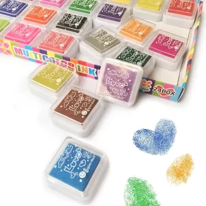 ink pad for stamps, stamp pad, ink pads, stamp ink, colorful ink pad