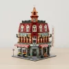 corner coffee shop building blocks, coffee shop building blocks