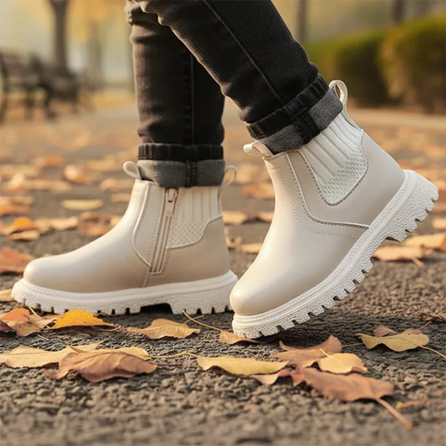 autumn boots, ankle boots, non-slip boots, stylish boots