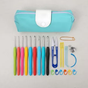 knitting kit, knitting needle set, knitting supplies, knitting tools, knitting kits for beginners