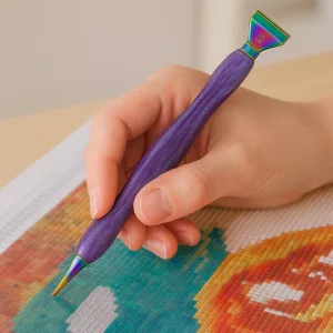 diamond painting pen, diamond art pen, diamond art pen with metal tips, diy art tool