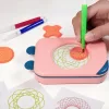 spirograph drawing toy, geometric drawing toy