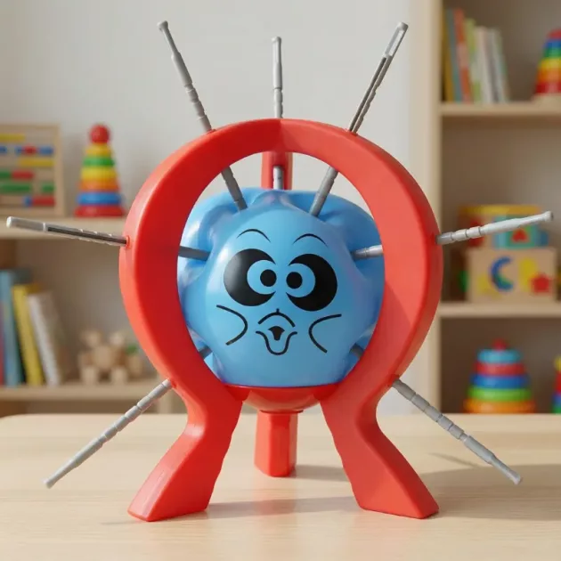 balloon spike game, balloon board game, balloon pop board game