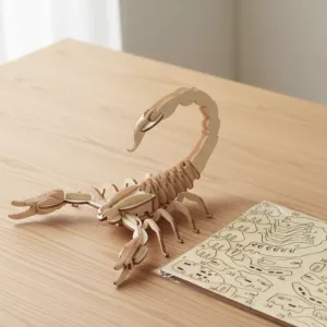 3d wooden puzzle, wooden insect puzzle