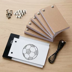 LED Light Drawing Pad Tracing Board with Flip Books